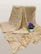 Net Solid Saree for Women 