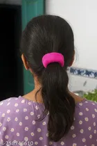 Polyester Hair Ties for Women, Pack of 12 