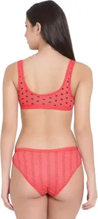 Cotton Blend Lingerie Set for Women 