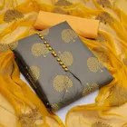 Cotton Slub Unstitched Dress Material for Women 