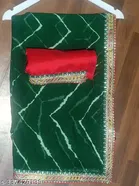 Georgette Printed Saree for Women 