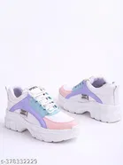 Colorblocked Mesh Sneakers for Women 