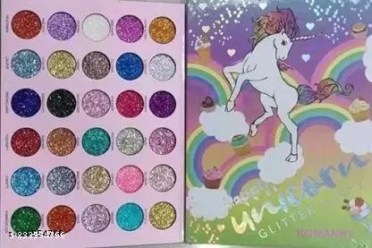 30 Colors Eye Shadow Palette, Multicolor