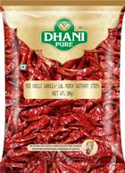 Dhani Pure Red Chilli Whole (Without Stem) 100 g
