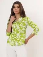 Rayon Printed Shirt for Women 