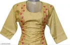 Cotton Blend Embroidered Kurti for Women 