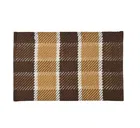 Cotton Doormat, Pack of 2, Brown 