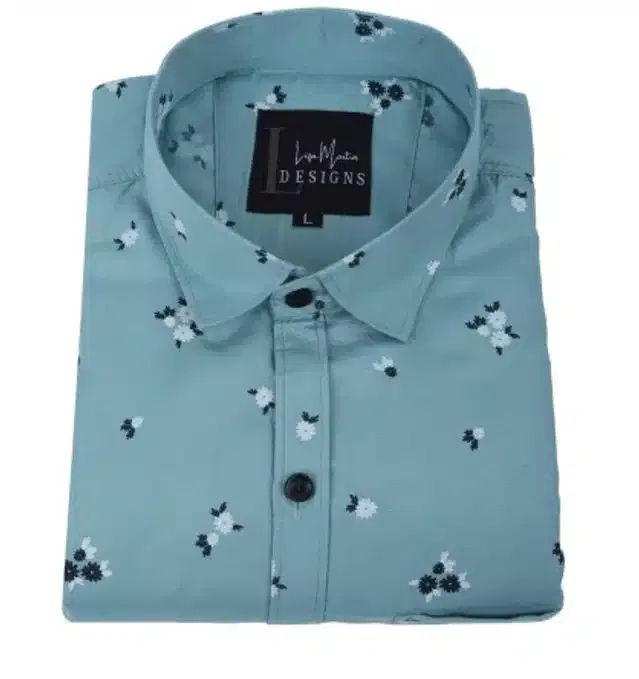 Full Sleeves Shirt for Men (Light Green, XXL)