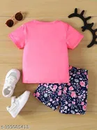 Cotton Blend Clothing Set for Girls 