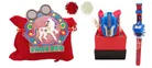 Synthetic Rakhi with Light Watch for Kids 