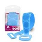 Majestique Silicone Bath Brush with Handle 