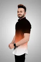 Men's Color Block Short Sleeves Shirt 