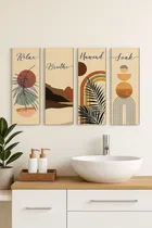Wall Decor Hangings for Home - 4 Pcs
