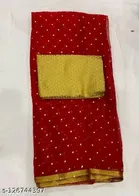 Chiffon Printed Saree for Women 