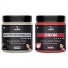 Natural Activated Charcoal & Onion Powder for Skin & Hair 