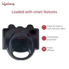 Lifelong Sandwich Griller , 750 W with 4 Slice Non-Stick Fixed Plates 