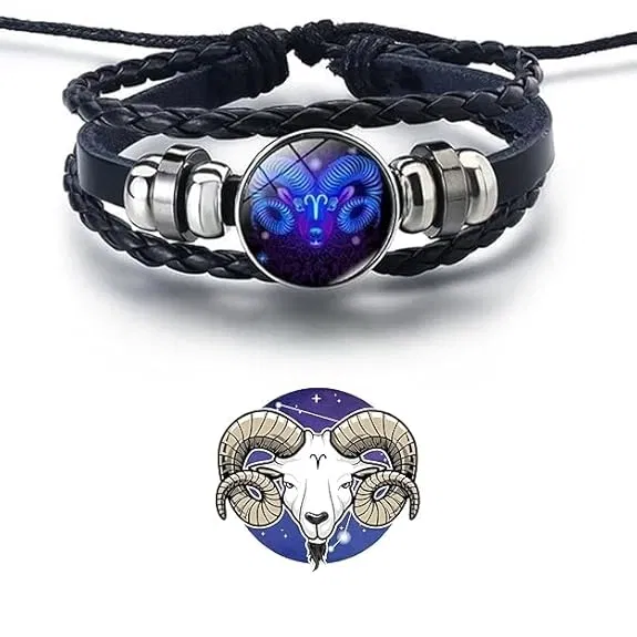 Leather Bracelet for Men (Black)