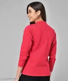 Woolen Solid Full Sleeves Sweater for Women 