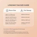 LONGWAY Creta P1 Ultra High Speed 3 Blade Ceiling Fan 
