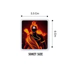 Jai Shri Ram Fancy 3D LED Socket Light for Diwali 