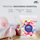 फेमिस व्हाइट कॉटन बॉल्स - 50 पीस