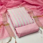 Jacquard Unstitched Dress Material for Women 