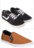 Sneakers for Men, Pack of 2, Multicolor 