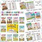 Super Cute Toddlers Activity Bag + Coloring Bag + Unicorn Sticker Book 