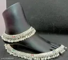Alloy Anklets with Toe Rings for Women 
