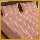 Double Bedsheet with 2 Pillow Covers 