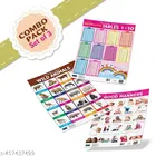 Bookford Publications My small chart Wild Animals, Good Manners & Tables 