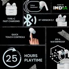 NOPE Nuclear A1 Wireless Earbuds - 25H [White]
