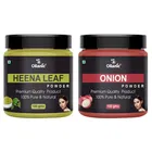 Natural Henna Leaf & Onion Powder for Skin & Hair 