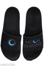 Sliders for Men, Black & Blue 