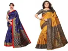 Art Silk Printed Saree for Women 