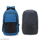 Nylon Backpack for Men & Women, Blue