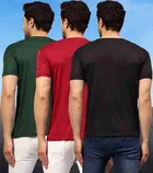 Polyester Round Neck T-Shirt for Men 