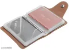 PU Wallet & Card Holder for Men ,Black & Brown, Pack of 2