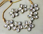 Beautiful Kundan Necklace for Women & Girls, White