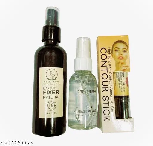 Kayi Beauty Best face maekup combo set for girl and women ( multicolor)