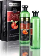 Fruit Vinegar Hair Color (Black, 500 ml) (Pack of 2)