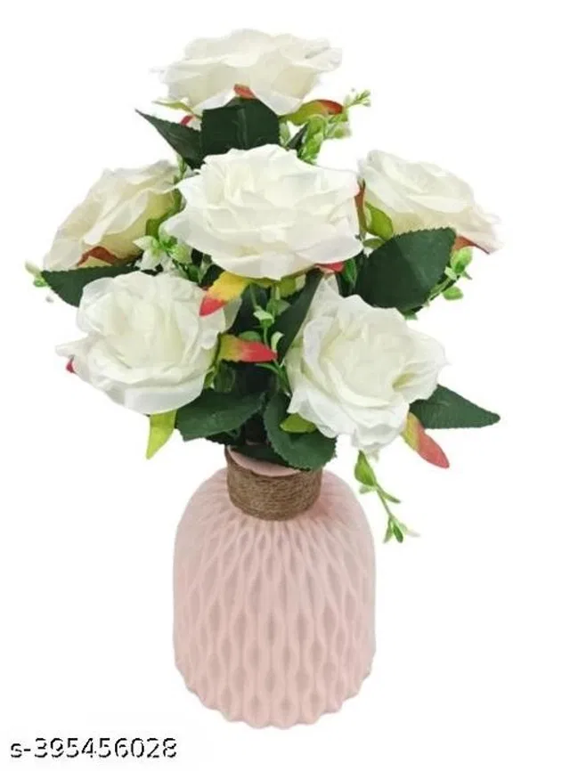 Plastic Artificial Flower (Multicolor)