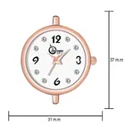 Round Dial Analog Watch for Women 