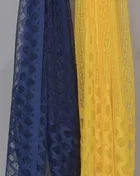 Net Solid Dupatta for Women 