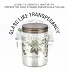 Crest Printed Container 3pc Set 850 ml 