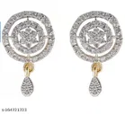 Alloy Mangalsutra with Earrings for Women 