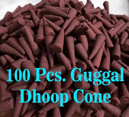 Guggal 100 Pcs Incense Cones