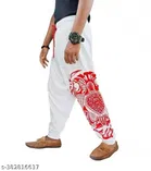 Cotton Loose-Fit Harem Pants for Men 