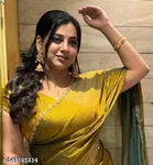 JImmy Choo Saree for Women, Gold 