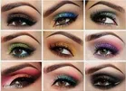 S.f.r Color 63 Color Shimmery Finish Pressed Pigment Eyeshadow Palette 